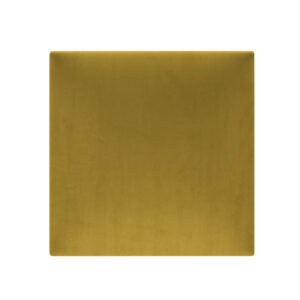 Panou decorativ tapițat Melange galben 30 x 30 cm