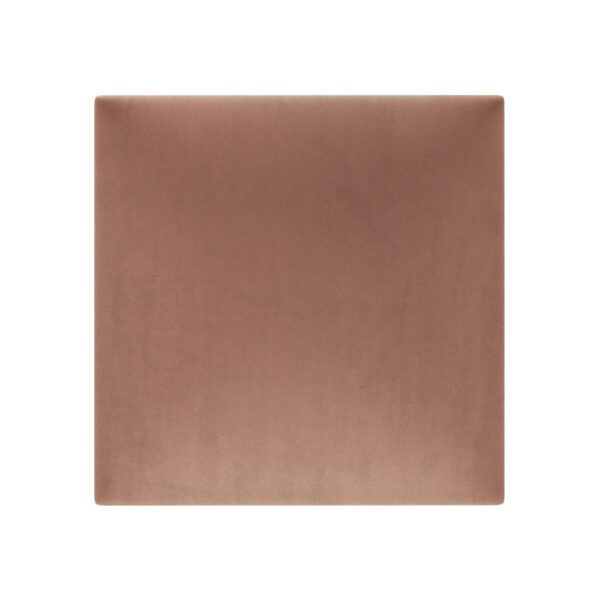 Panou decorativ tapițat Melange somon 30 x 30 cm