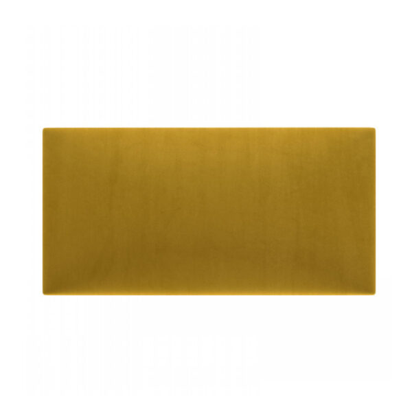 Panou decorativ tapițat Melange galben 30 x 60 cm