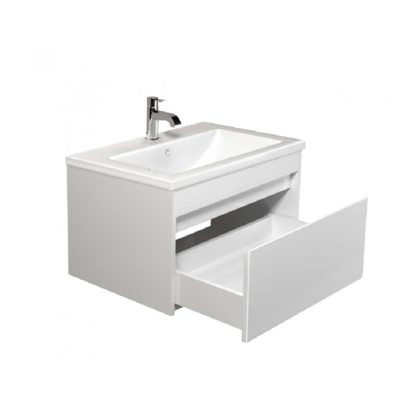 Set mobilier de baie alb 70 cm Prime - imagine 2