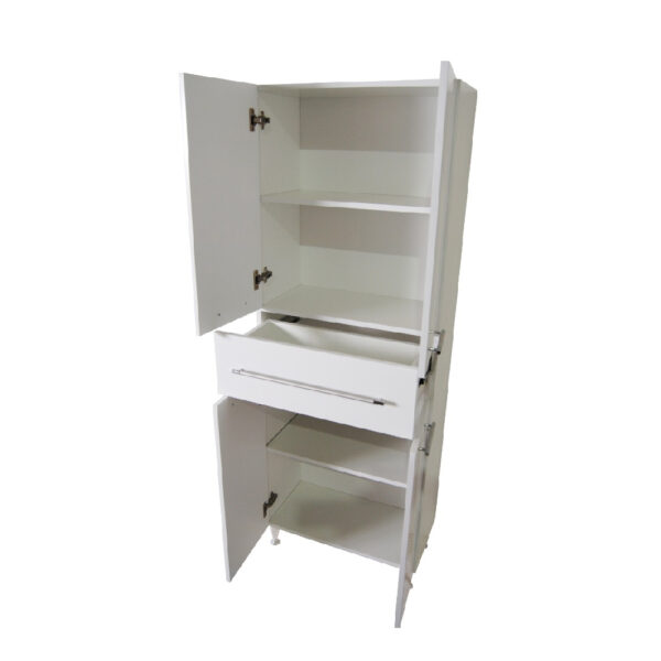 Dulap de baie seria S005 MDF, 4 usi + 1 sertar - imagine 4