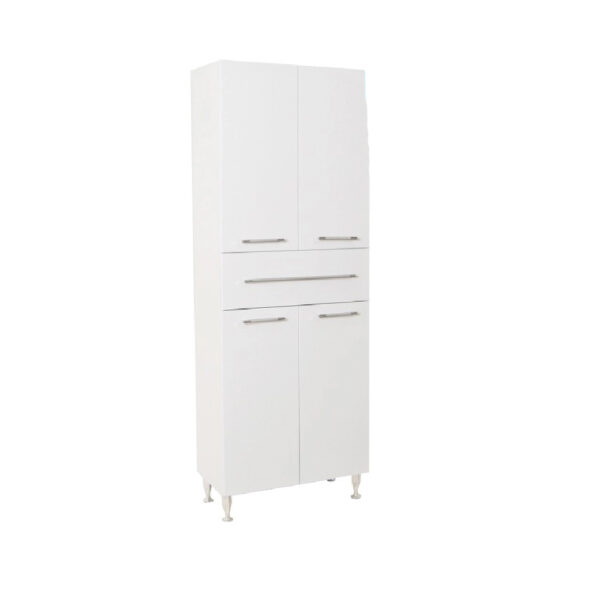 Dulap de baie seria S005 MDF, 4 usi + 1 sertar