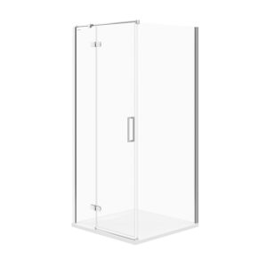 Cabina dus de colt stanga Jota usa pivotanta 90x90x195 cm