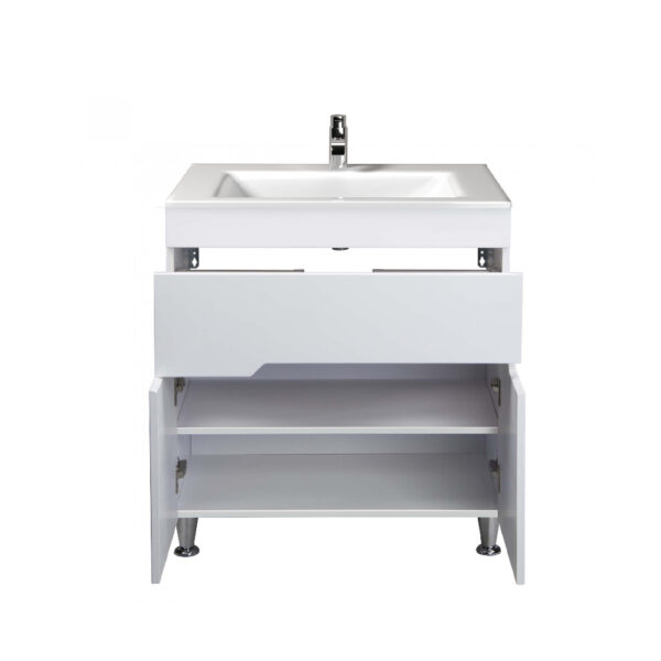 Set mobilier baie alb 80 cm Premium Forsage - imagine 2