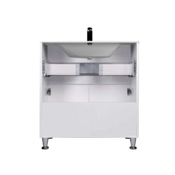 Set mobilier baie alb 80 cm Premium Forsage - imagine 3