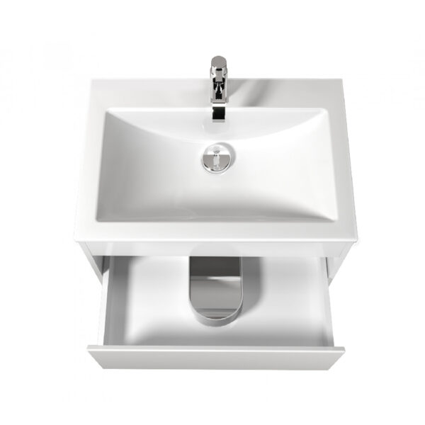 Set mobilier de baie alb 60 cm Prime - imagine 4