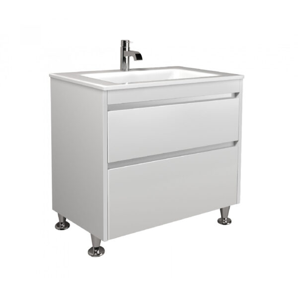 Set mobilier de baie alb 80 cm Prime
