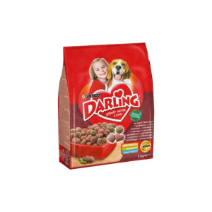 Hrana uscata pentru caini Darling adult vita si legume, 3 kg