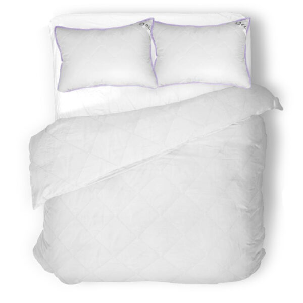Pilota matlasata lavanda 350 gr. 140x200 cm - imagine 2