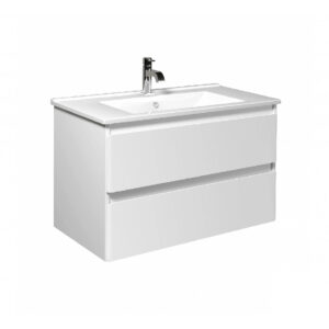 Mobilier de baie alb Sorrento 80-A