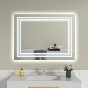 Oglinda de baie reversibila cu LED 60x80 NC 021
