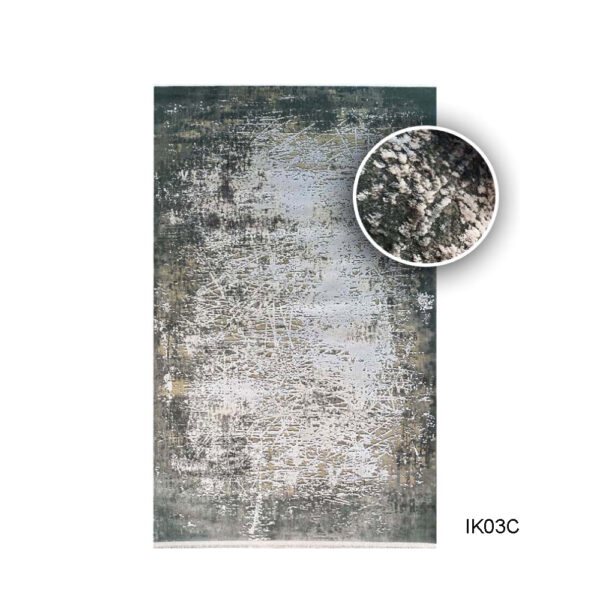 Covor modern 80x150 cm gri / crem / bej / maro Ikon - imagine 4
