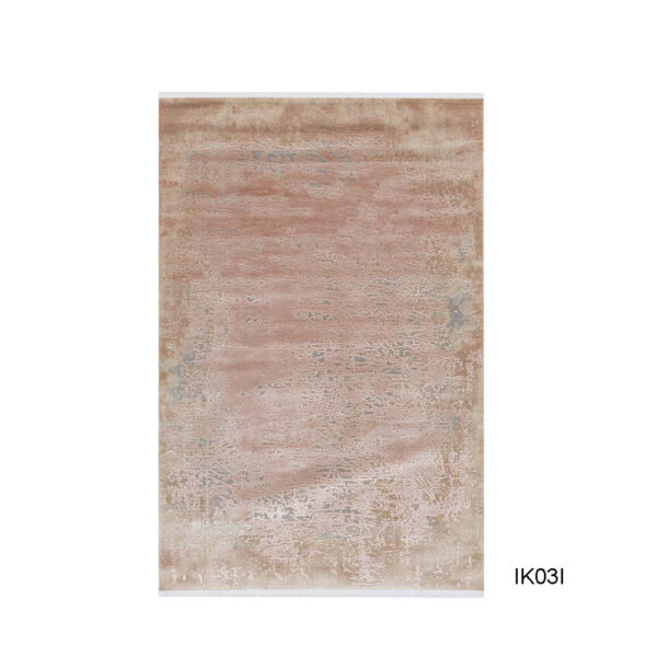Covor modern 80x150 cm gri / crem / bej / maro Ikon