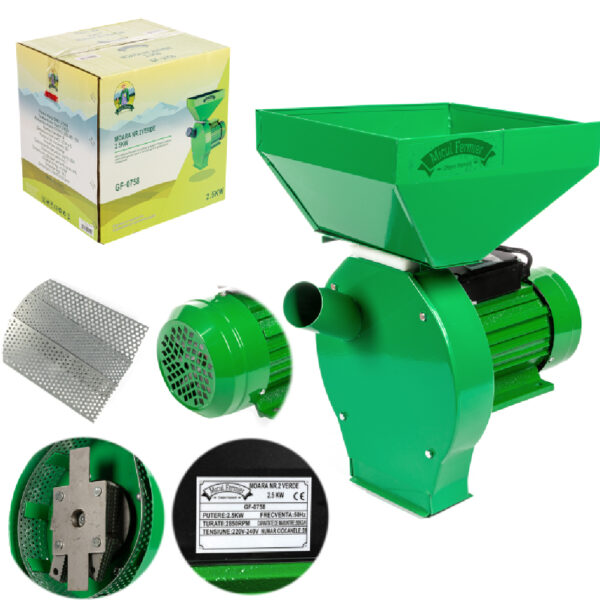 Moara nr. 2 verde 2.5kw GF-0758 - imagine 2