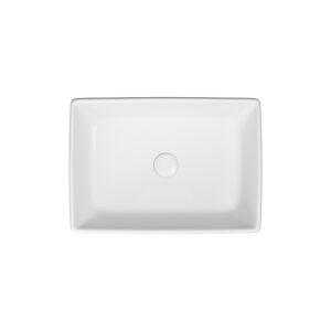 Lavoar pe blat alb City 50 rectangular K35-048