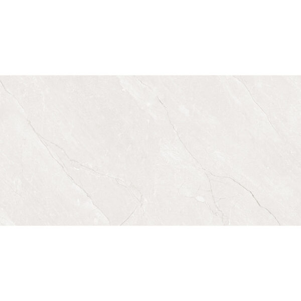 Gresie portelanata Carno alb Carving 60x120 cm