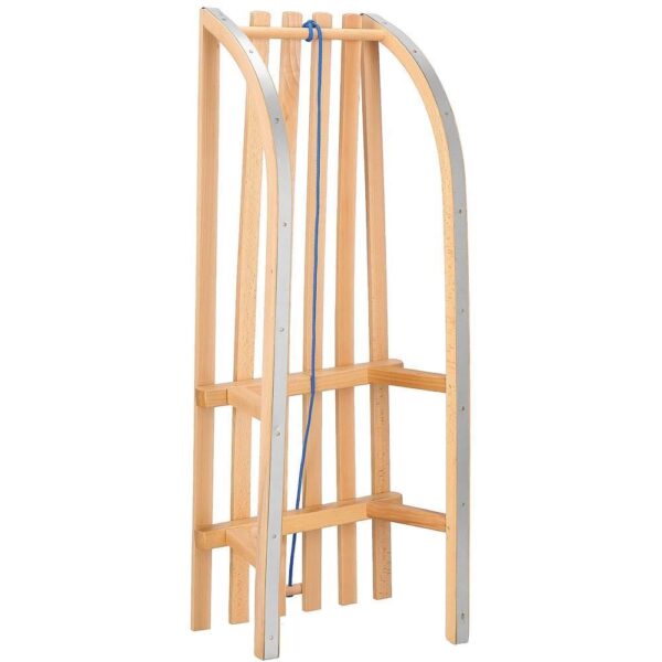 Sanie lemn Springos 90 cm - imagine 4