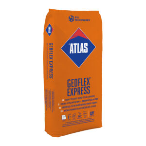 Atlas Geoflex Express 25 Kg - adeziv gel cu intarire rapida, foarte flexibil 2-15 mm grosime
