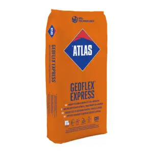 Atlas Geoflex Express 25 Kg - adeziv gel cu intarire rapida, foarte flexibil 2-15 mm grosime