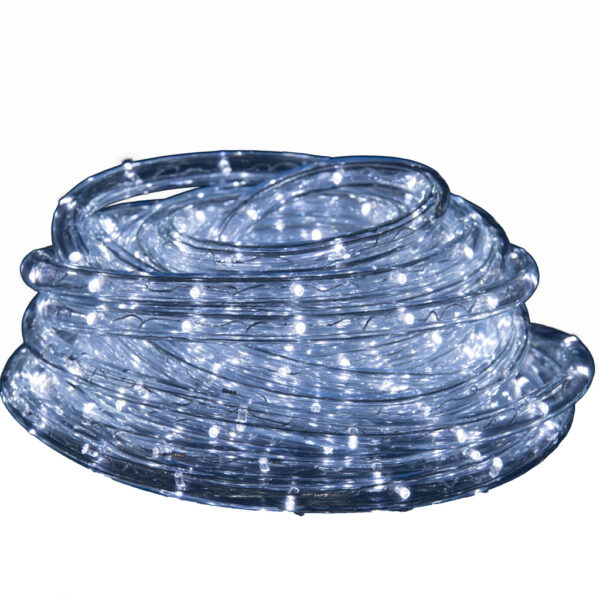 Tub luminos LED 13mm 24LED alb rece FK-TL13-100M-L24-WH - imagine 2