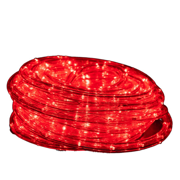 Tub luminos LED 13mm 24LED rosu FK-TL13-100M-L24-RED - imagine 2