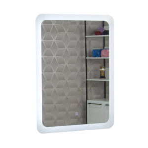 Oglinda de baie cu iluminare LED si intrerupator touch MD2 60x80 cm