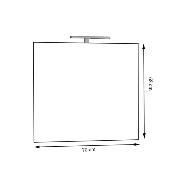 Oglinda de baie Dream 70 cm - imagine 2