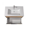 Set mobilier de baie stejar 80 cm Line - imagine 5
