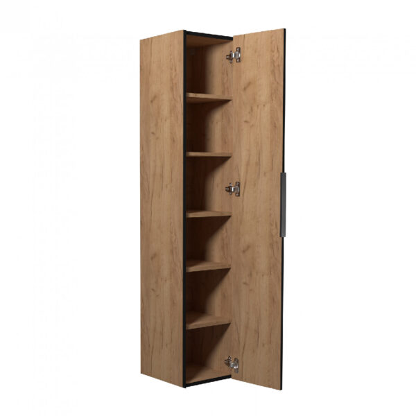 Dulap de baie 33 cm stejar Line - imagine 2