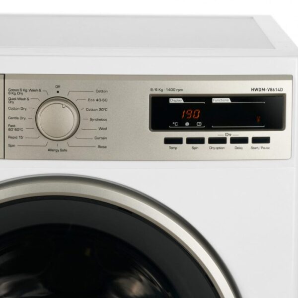Masina de spalat rufe cu uscator Heinner HWDM-V8614D - imagine 3