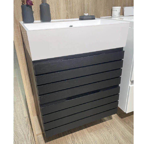 Mobilier de baie 60 cm Lux Otohi MDF + lavoar - imagine 3