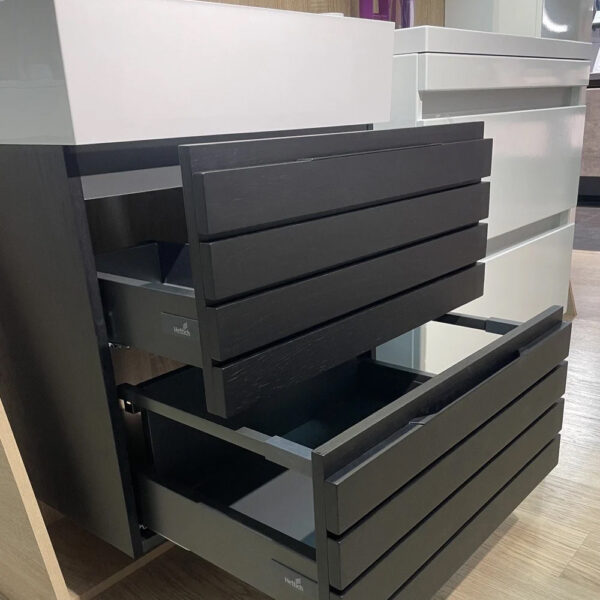 Mobilier de baie 60 cm Lux Otohi MDF + lavoar - imagine 5