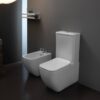 Vas WC monobloc ceramic Brio cu capac WC - imagine 2