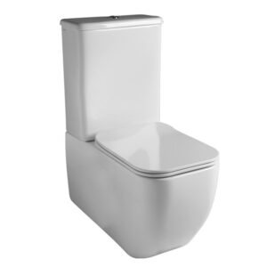 Vas WC monobloc ceramic Brio cu capac WC