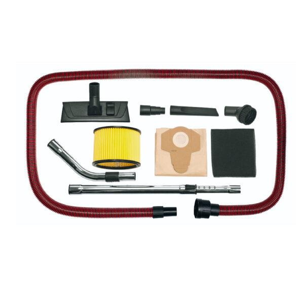Aspirator umed/uscat PXC Einhell TE-VC 36/30 Li S-Solo vas colectare 30 L, 150 mbar, 2.5 m furtun aspirare - imagine 2
