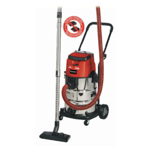 Aspirator umed/uscat PXC Einhell TE-VC 36/30 Li S-Solo vas colectare 30 L, 150 mbar, 2.5 m furtun aspirare