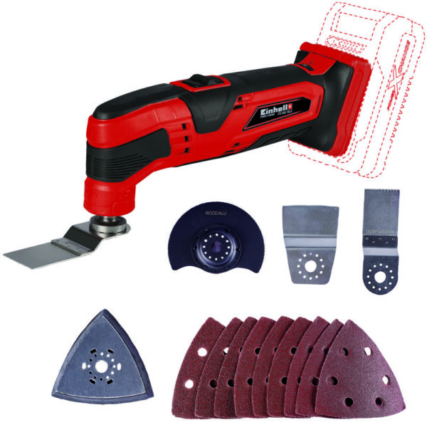 Masina multifunctionala fara fir Einhell PXC TC-MG 18 Li Solo