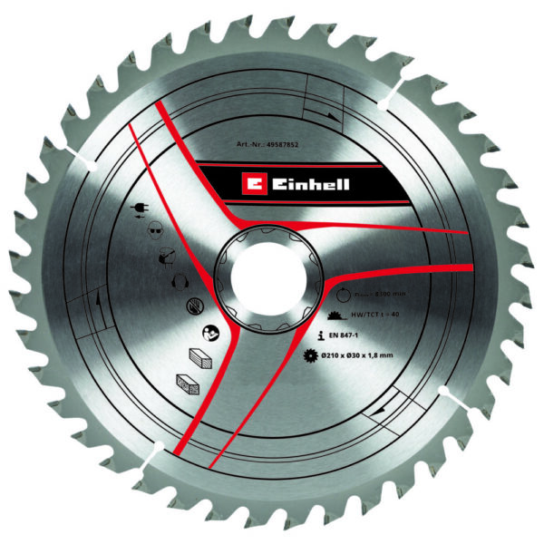 Disc circular 210x30x1,8 D40