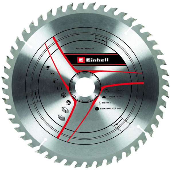 Disc circular 254x30x3,2 D48