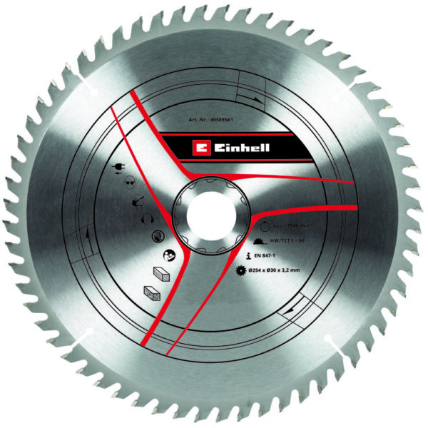 Disc circular 254x30x3,2 D60