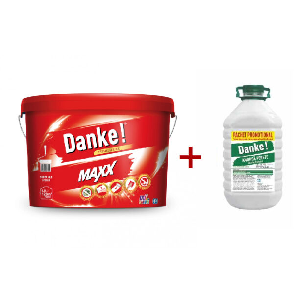 Vopsea lavabila interior Danke Maxx White alb 15 l