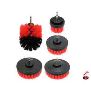 Set 5 perii de curatat cu prindere hexagonala pentru burghiu cu maner YT-47777