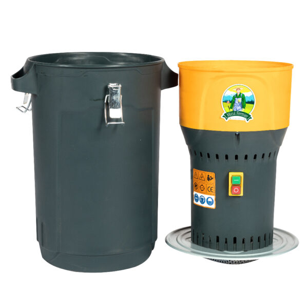 Moara electrica 1000W/19000 rpm cu galeata plastic 25L - imagine 2