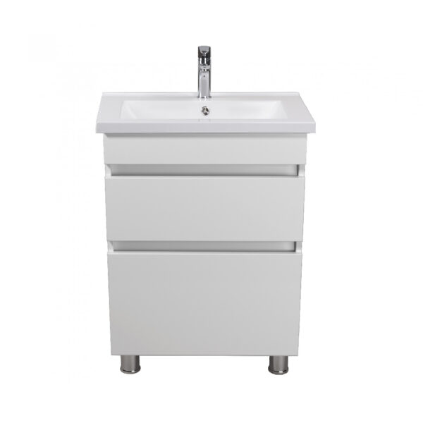 Mobilier de baie alb Soft 60 cm - imagine 4