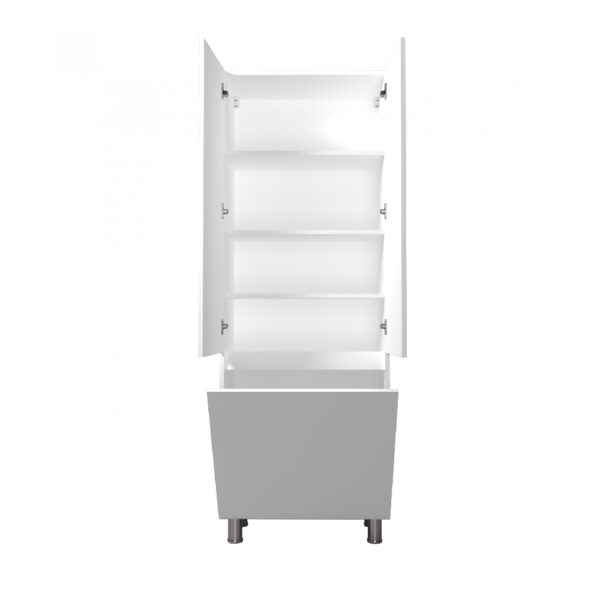 Dulap de baie alb Soft P-66K - imagine 2