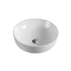 Lavoar rotund Sette alb 42x42x14 cm