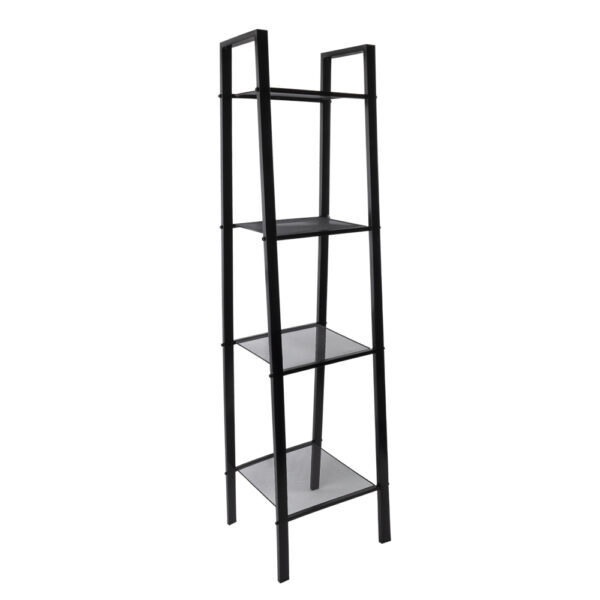 Raft S Regal negru otel vopsit AWD1846