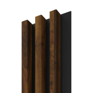 Riflaj / panou Linea slim 3 alun / negru