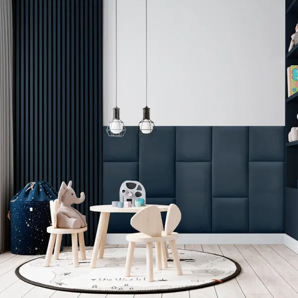 Riflaj / panou Linea acustic bleumarin / negru - imagine 10