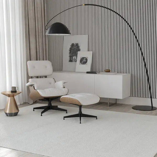 Riflaj / panou Linea acustic gri / negru - imagine 2